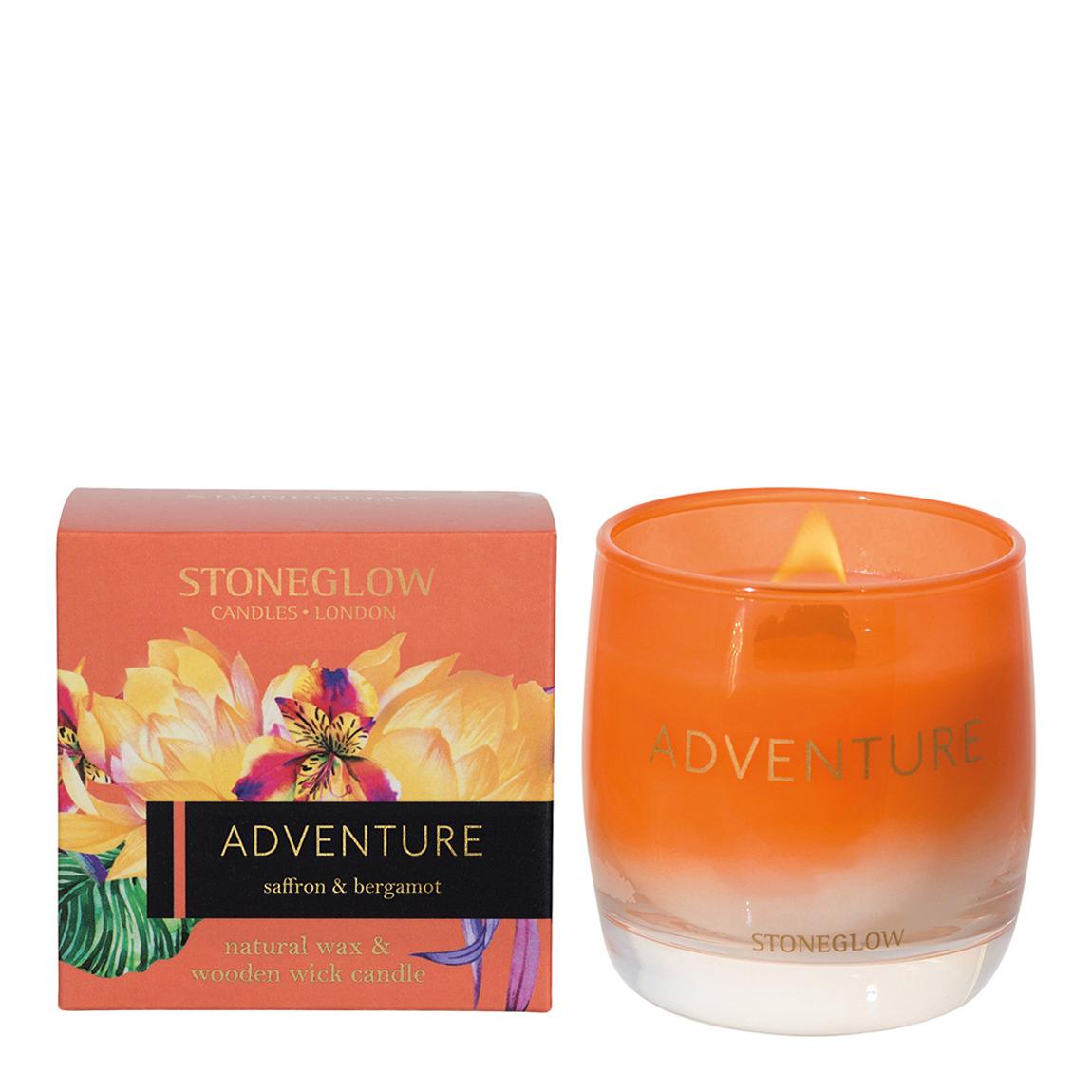 Infusion - Adventure - Saffron & Bergamot - Scented Candle 300g main product photo