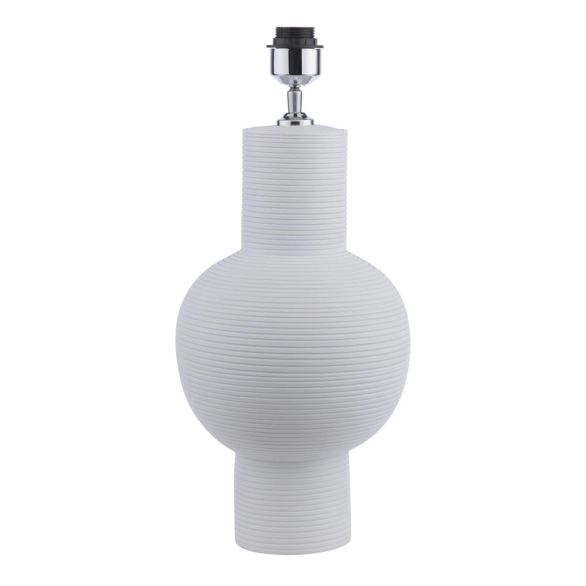 Kiara Table Lamp White Ceramic Base Only main product photo