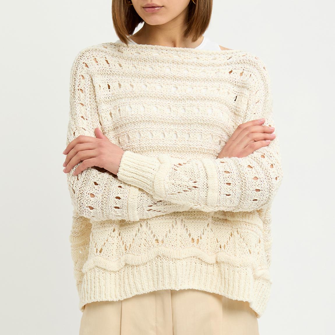 Cream Platino Knit Jumper main product photo