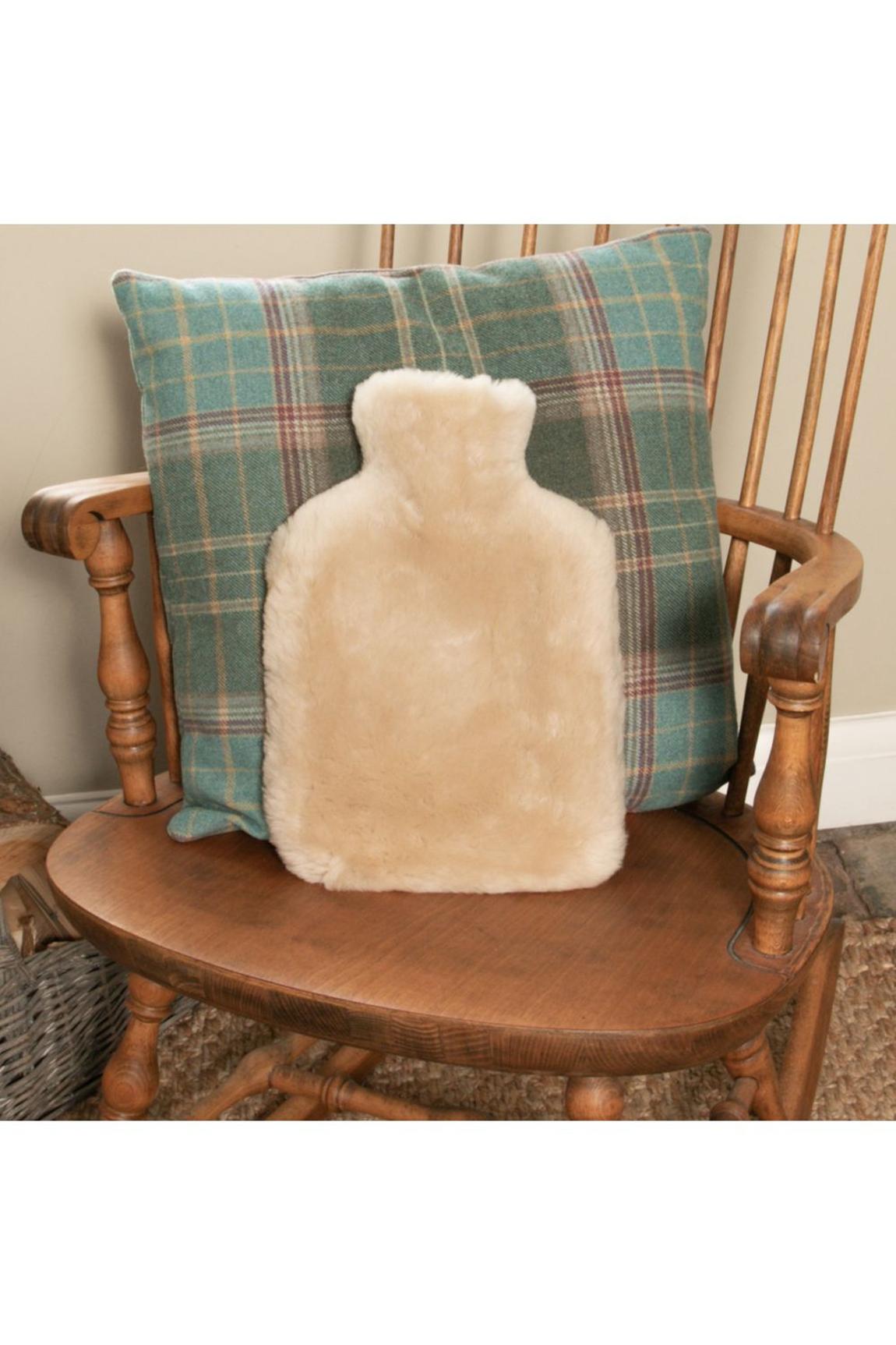 Beige Sheepskin Hot Water Bottle main product photo