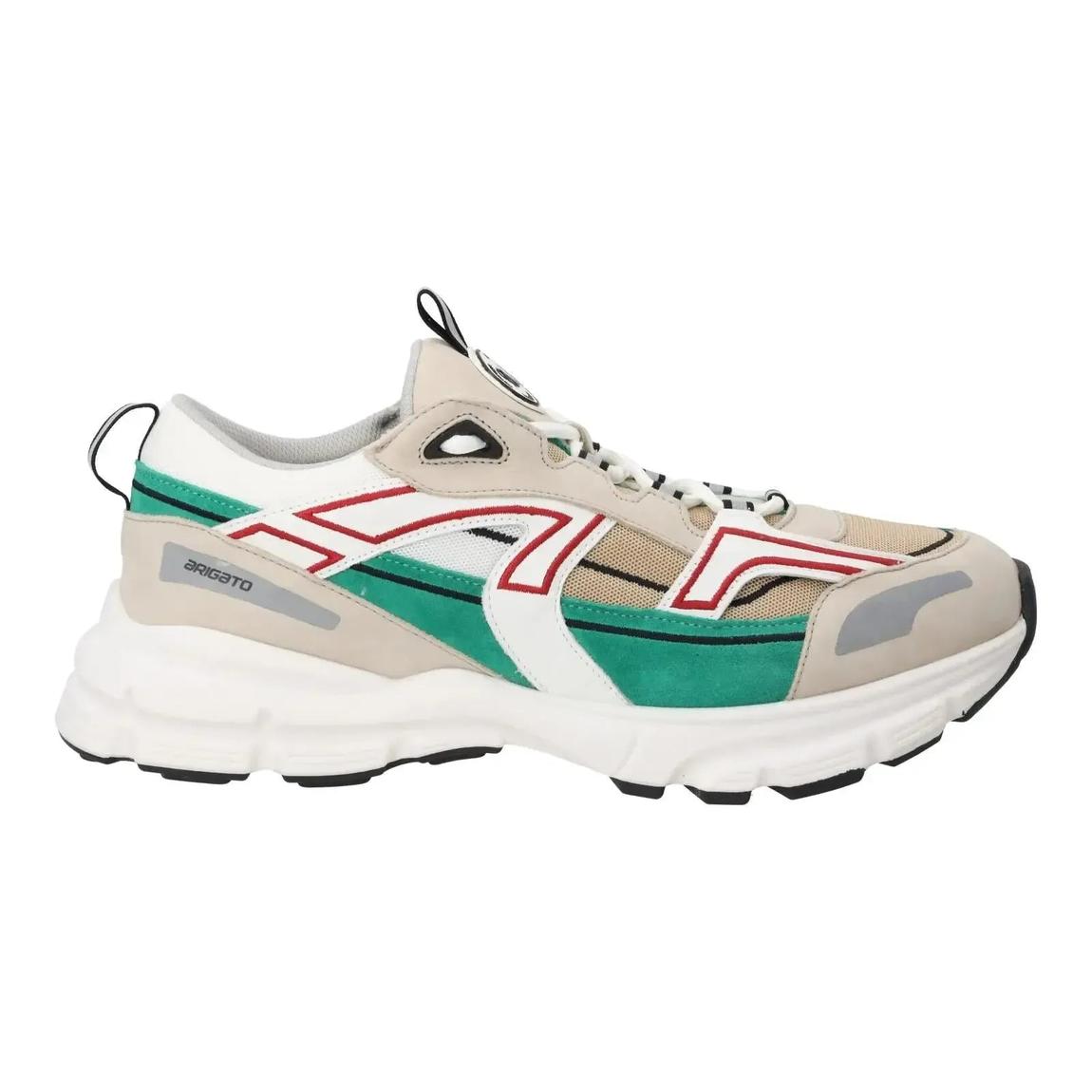 AXEL ARIGATO Women's Beige/Green Marathon R-Trail Low Top Trainers main product photo
