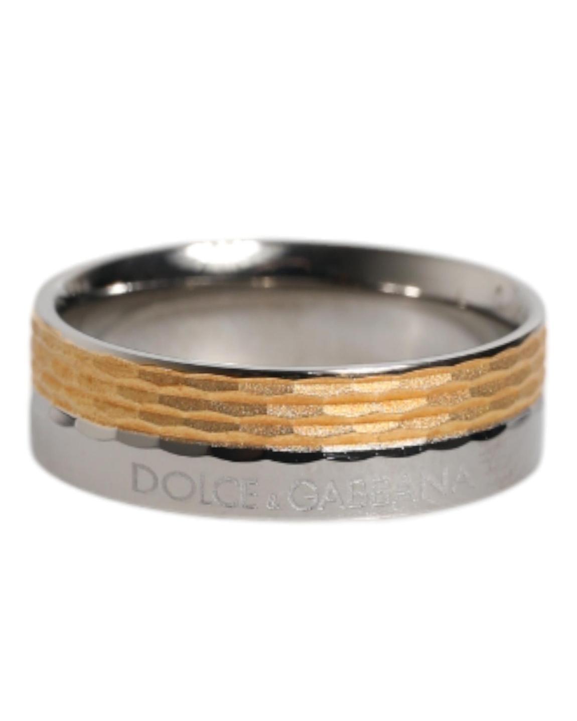 TwoTone Textured Ring - Gold main product photo