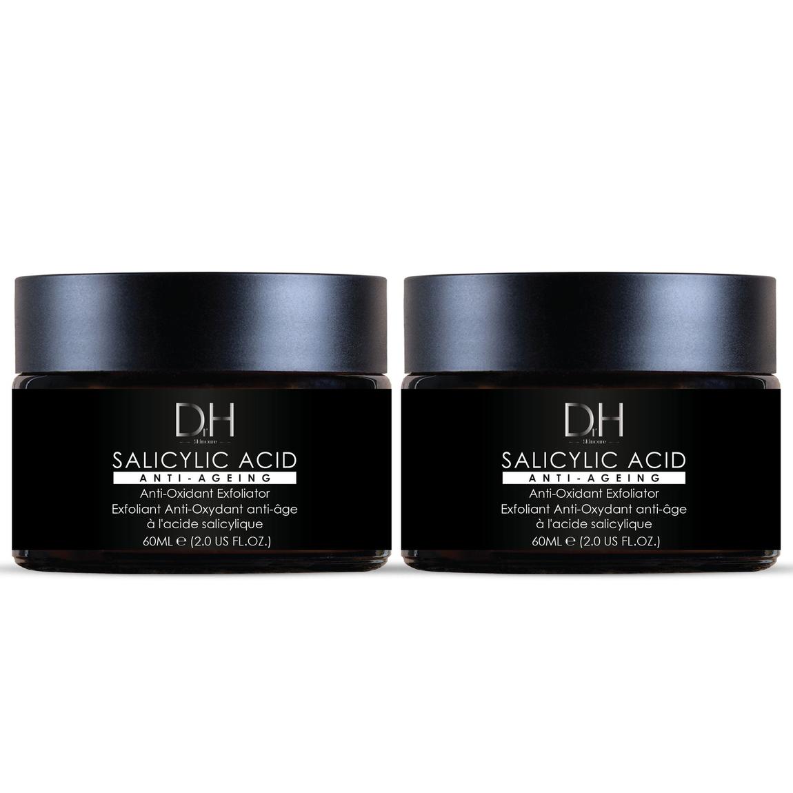 Dr H Salicylic Acid Anti-Ageing Exfoliator 60ml x 2 Duo Pack main product photo