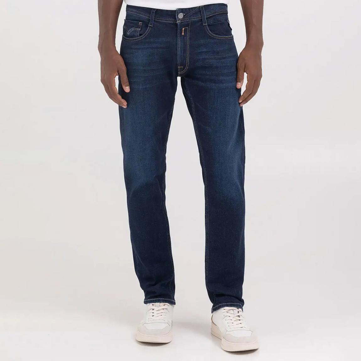 Mid Blue Rocco Comfort Stretch Jeans main product photo