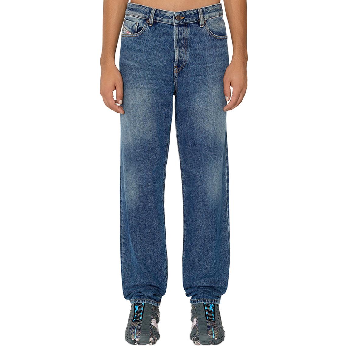 Mid Blue D Rekiv Wide Stretch Jeans main product photo