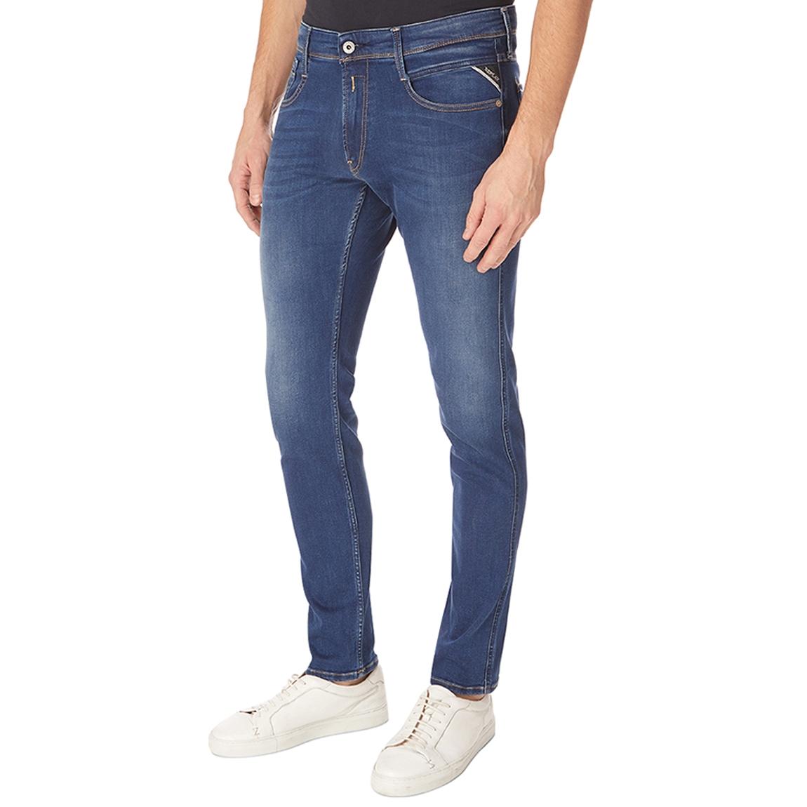 Blue Denim Anbass Slim Powerstretch Jeans main product photo