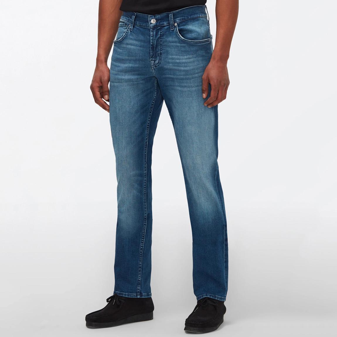 Blue Wash Slimmy Comfort Stretch Jeans main product photo