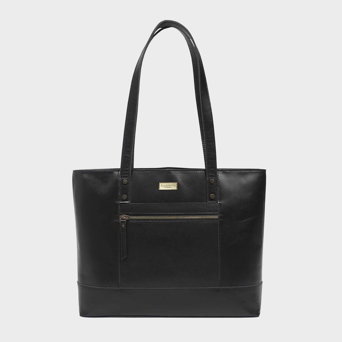 MILLIE' Real Leather Designer Tote Work Bag main product photo