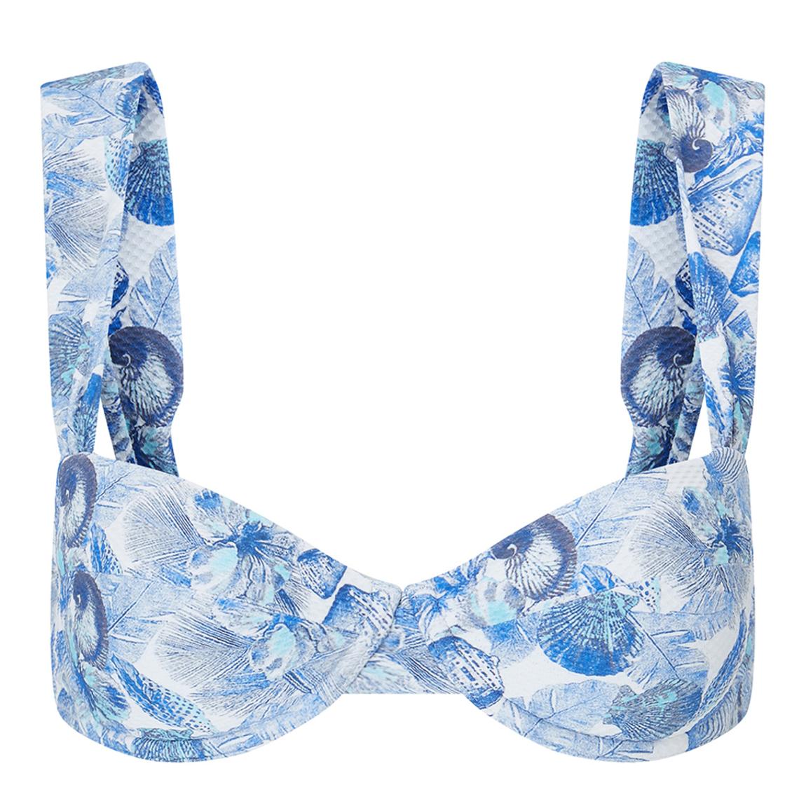 Blue Seashells Santorini Top main product photo