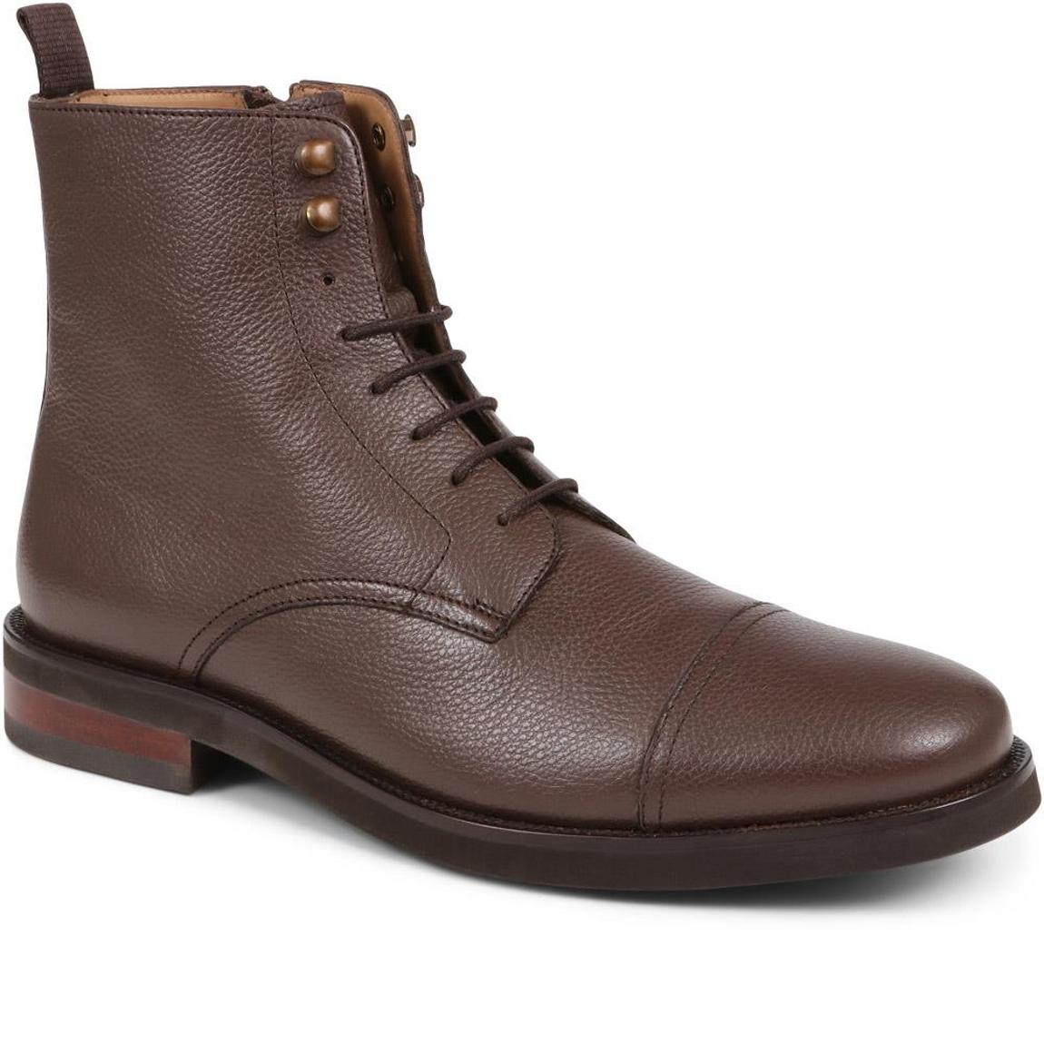 Darley Leather Lace Up Boots main product photo