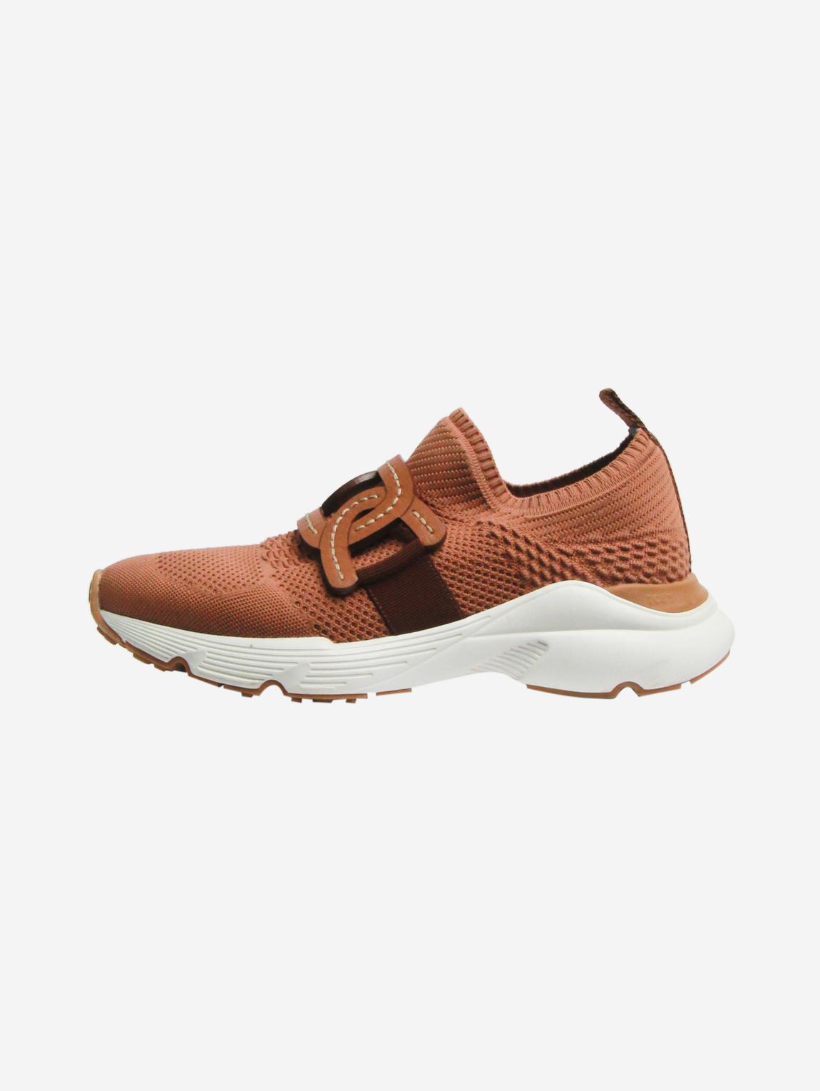 Tan Kate trainers main product photo