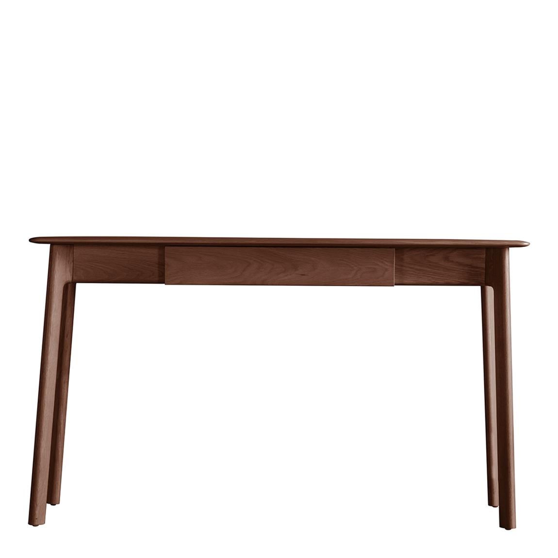 Madrid 1 Drawer Desk Walnut main product photo
