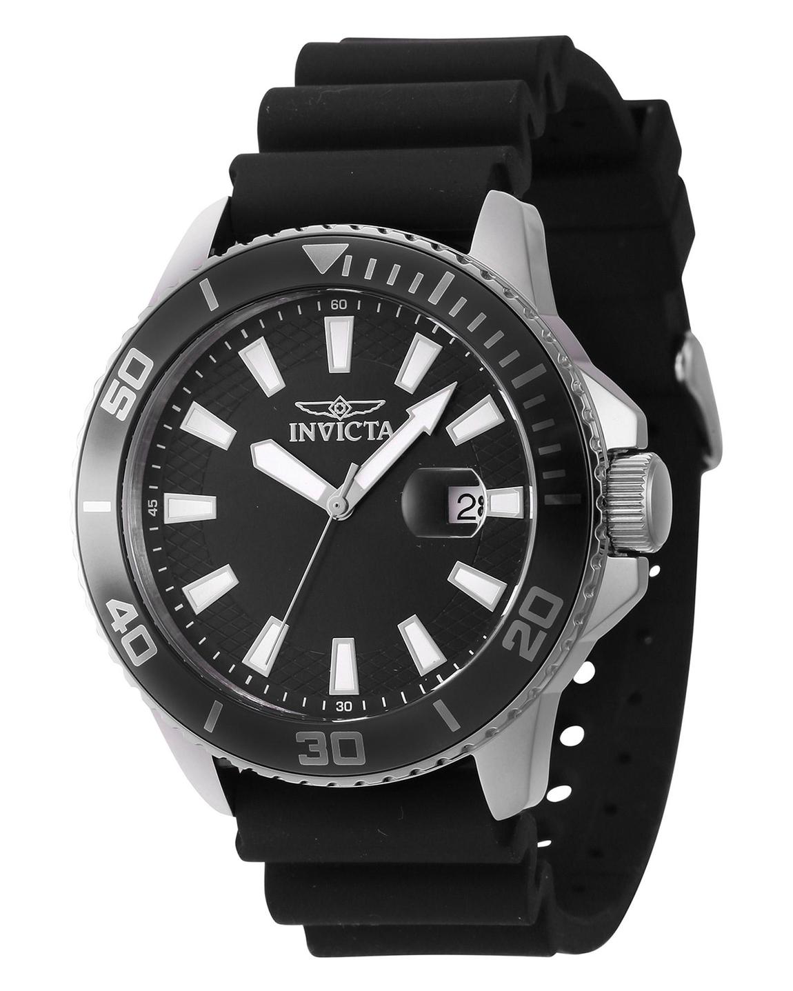 Pro Diver watch Silicone Strap model - Black Watches main product photo