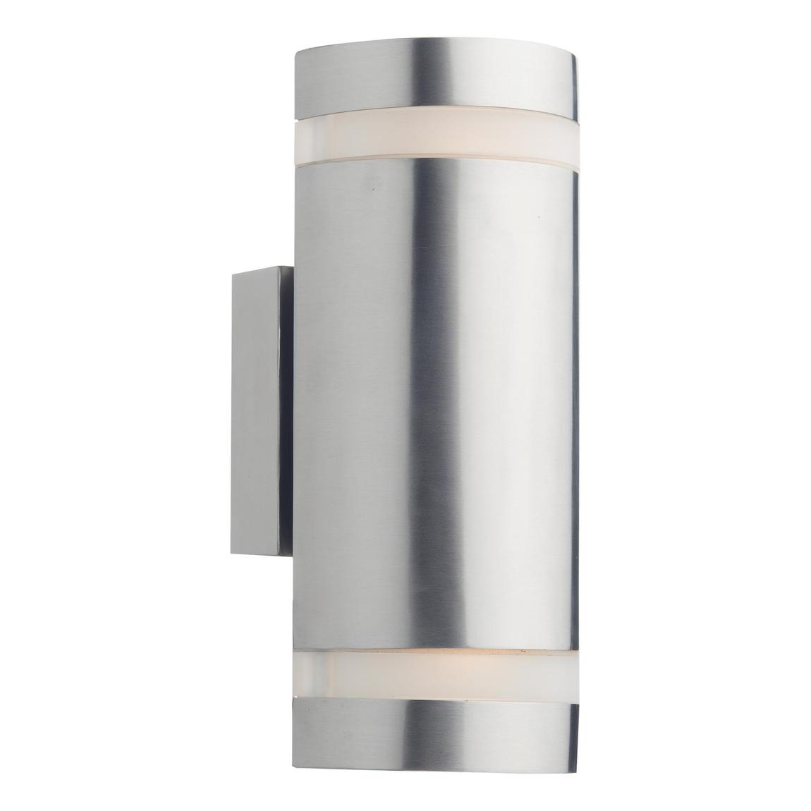 Wessex Outdoor 2 Light Wall Light Stainless Steel LED IP44 main product photo
