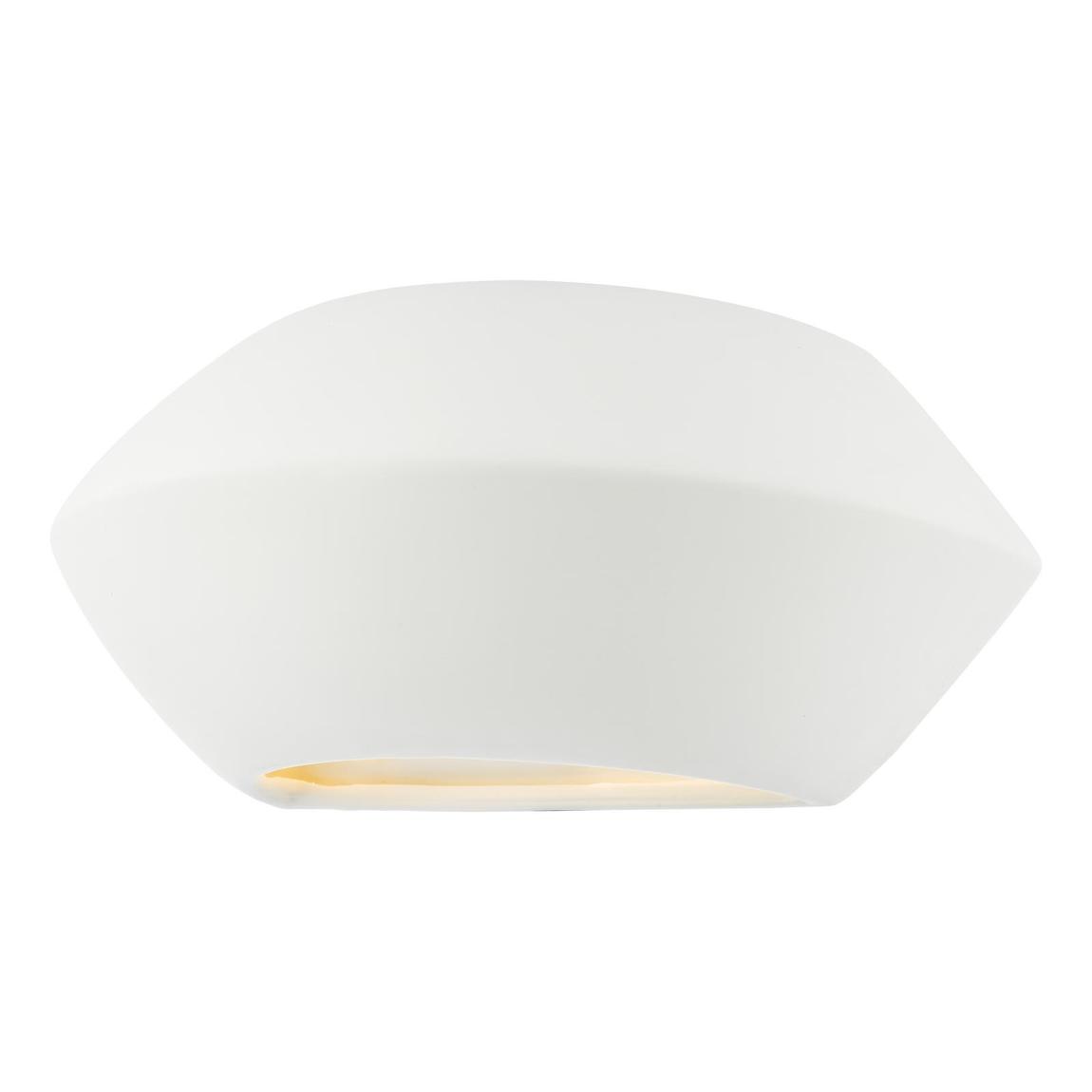 Foden Ceramic Wall Washer White Unglazed main product photo