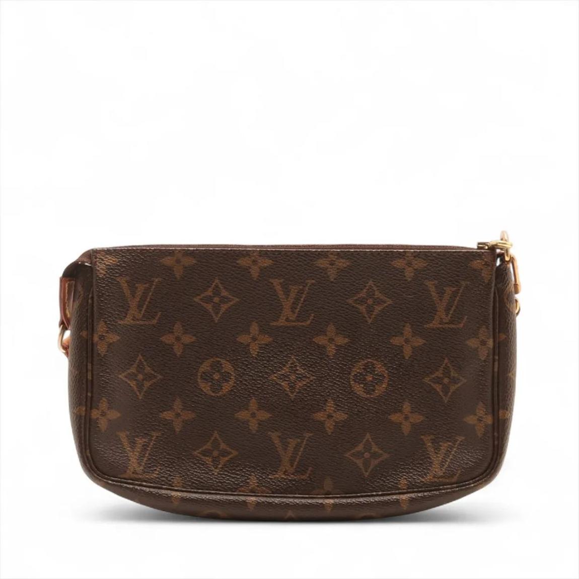 Brown vintage 1999 Monogram Pochette Accessoire main product photo