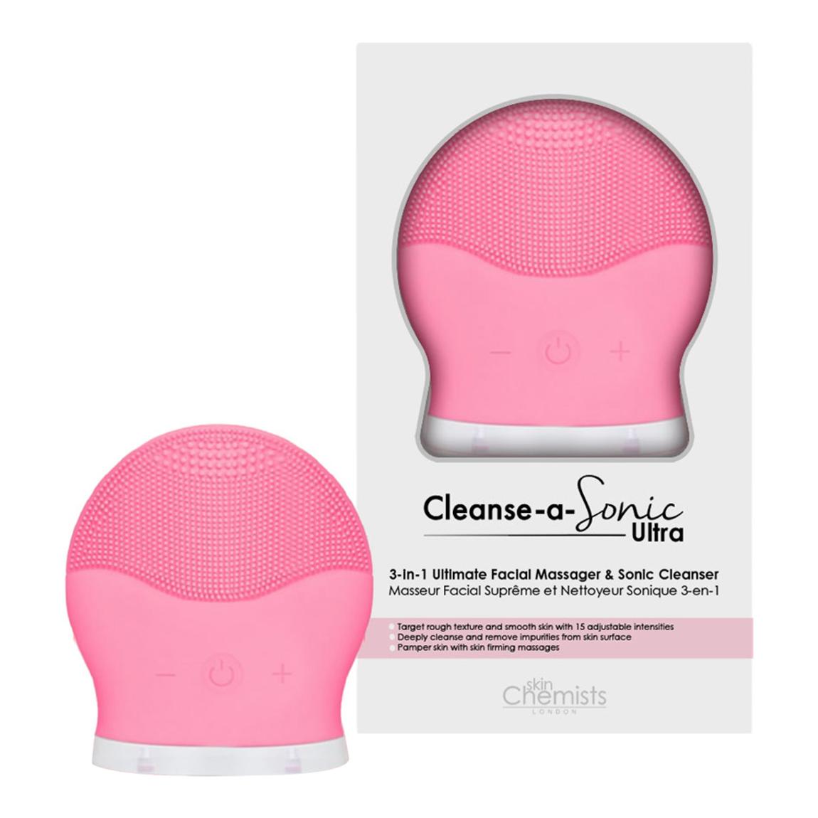 skinChemists Cleanse-A-Sonic Ultra Pink main product photo