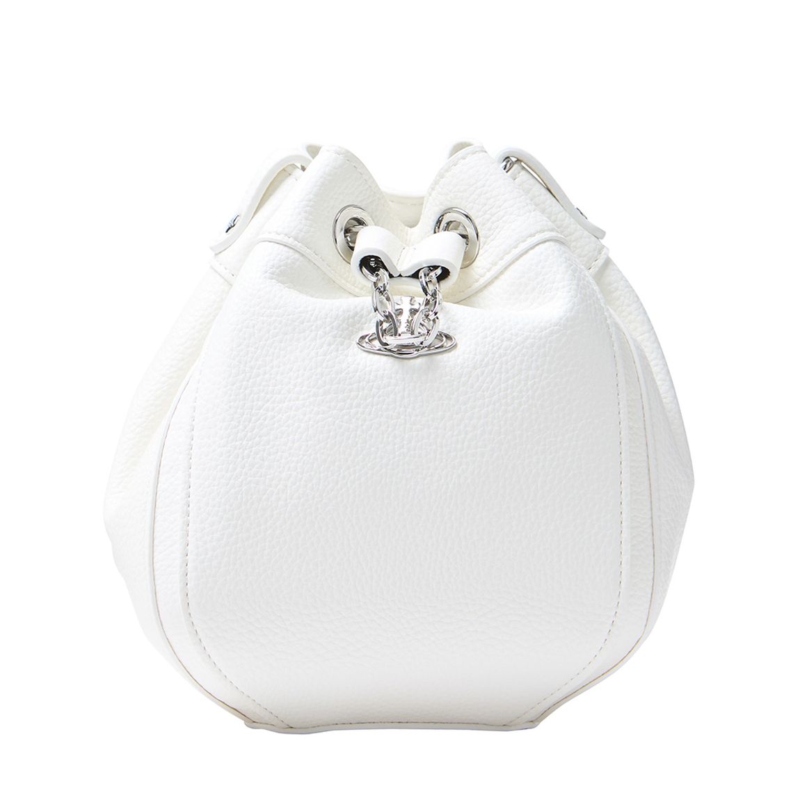 Vivienne Westwood｜ (CHRISSY SMALL BUCKET BAG (4C030004W Chrissy Small Bucket Bag in BLACK | Vivienne Westwood®