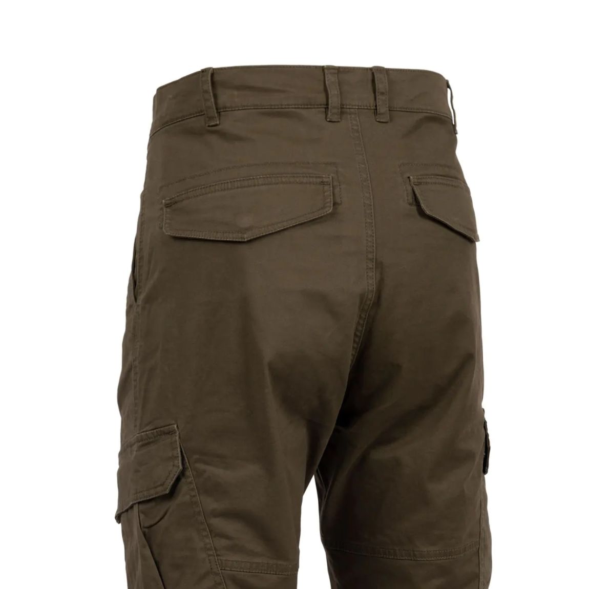 Cargo Trousers Mohalk Cotton Dark Vine