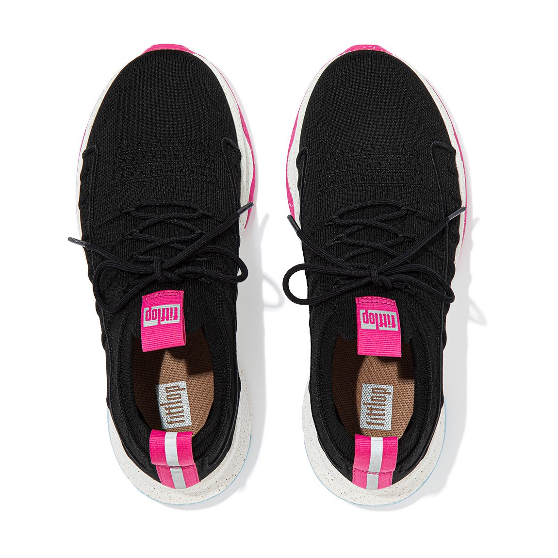 Black Vitamin FF e01 Knit Trainer