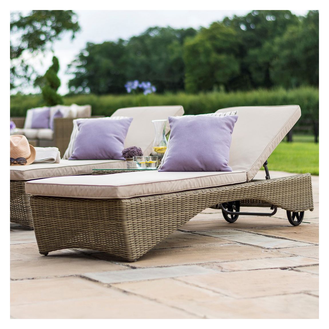Winchester Sunlounger Set