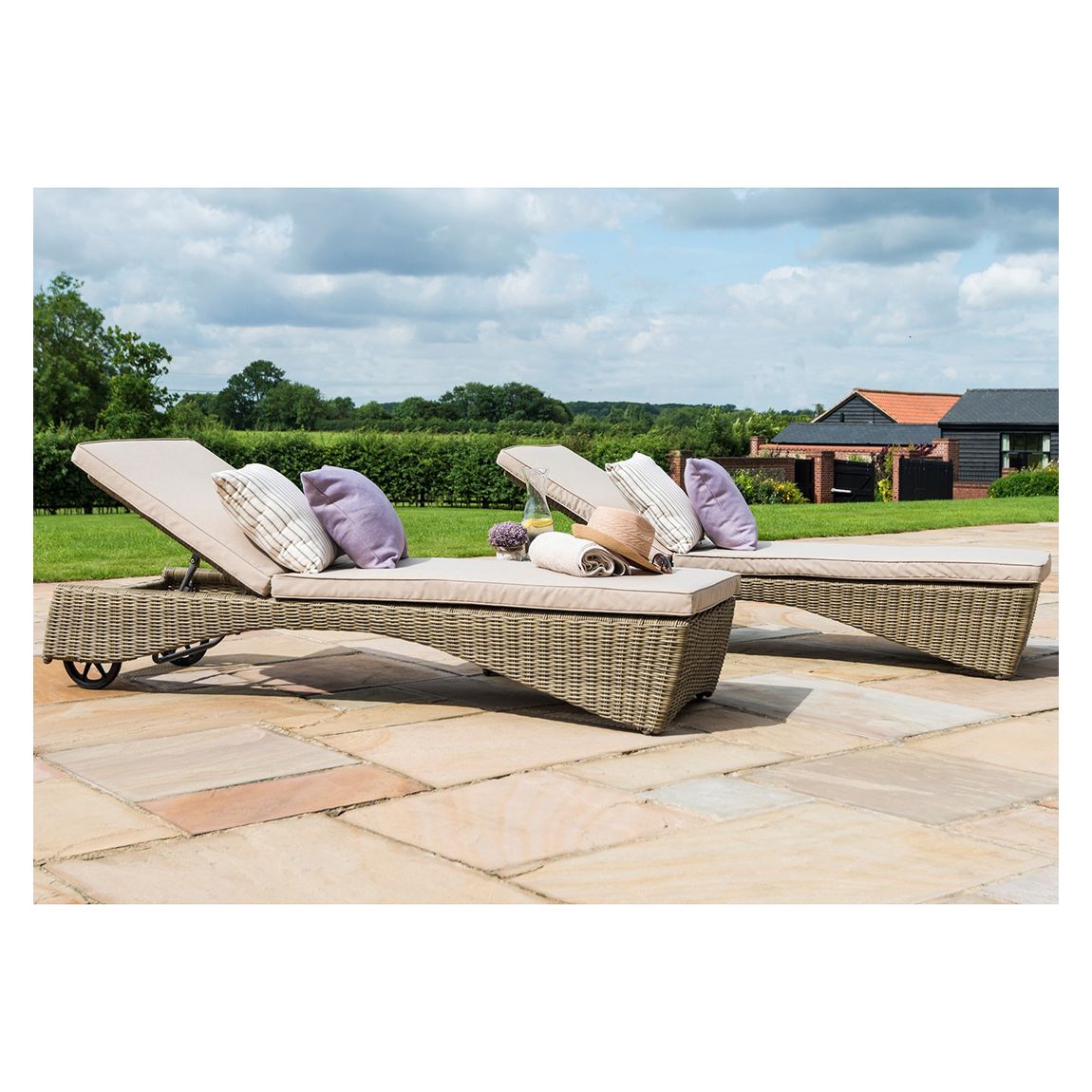 Winchester Sunlounger Set