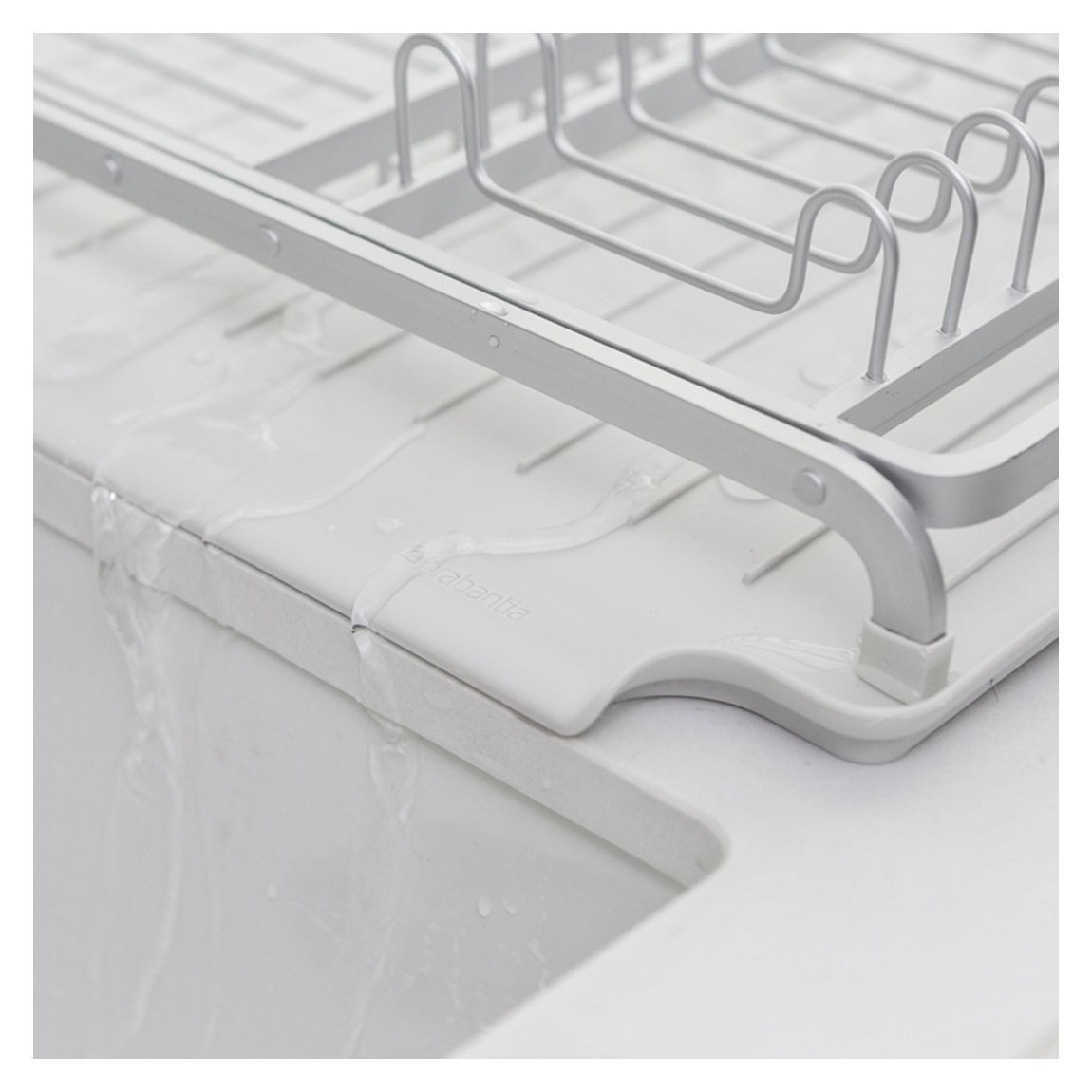 Light Grey Dish Drying Rack