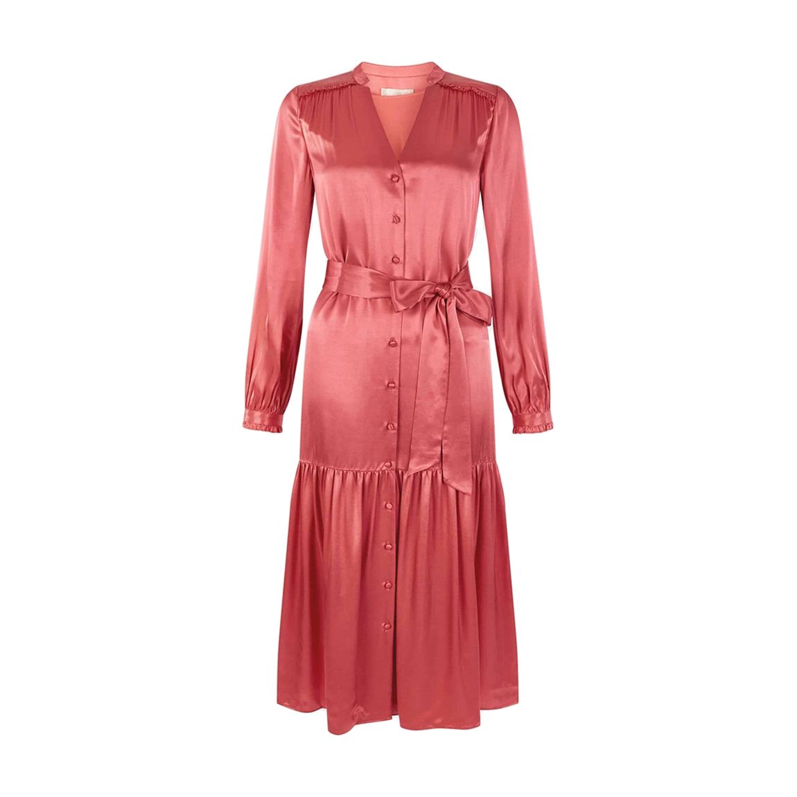Pink Esther Midi Dress