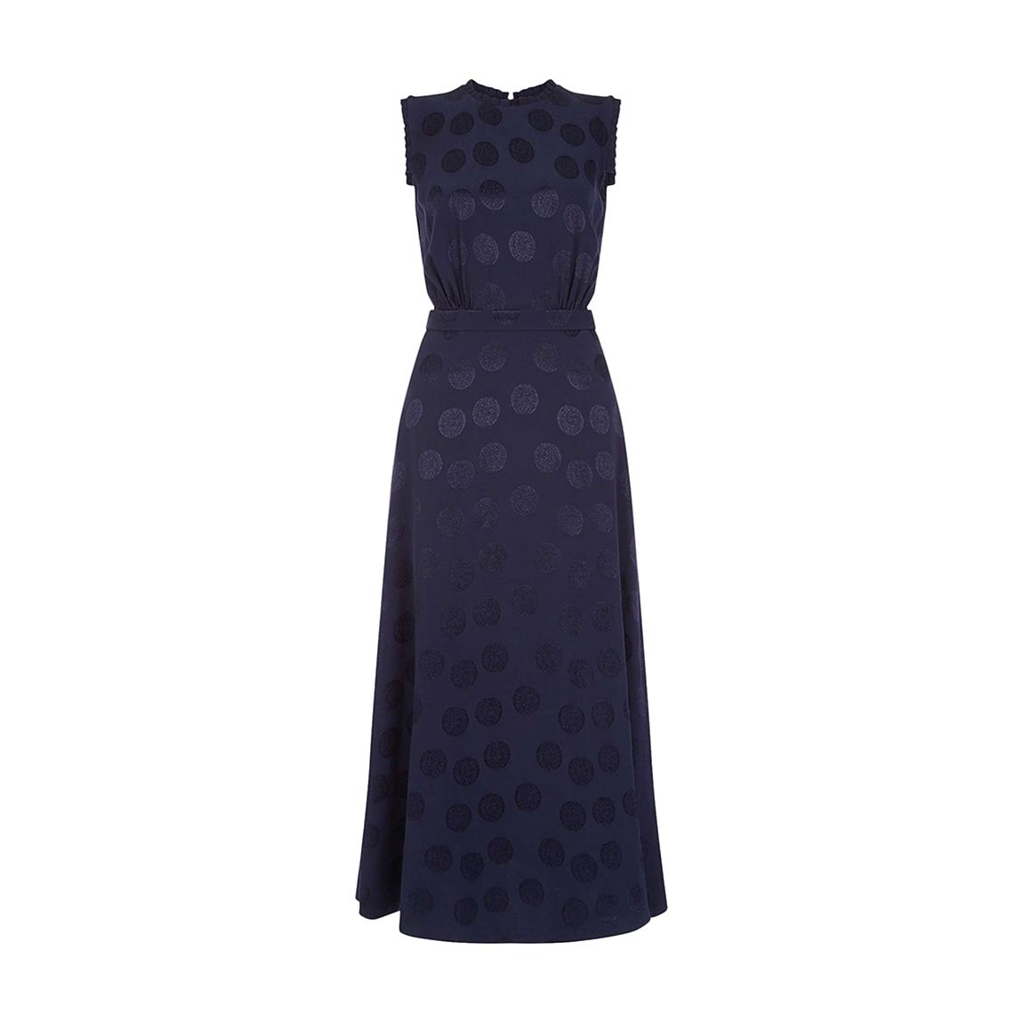 Navy Pattern Ashley Dress