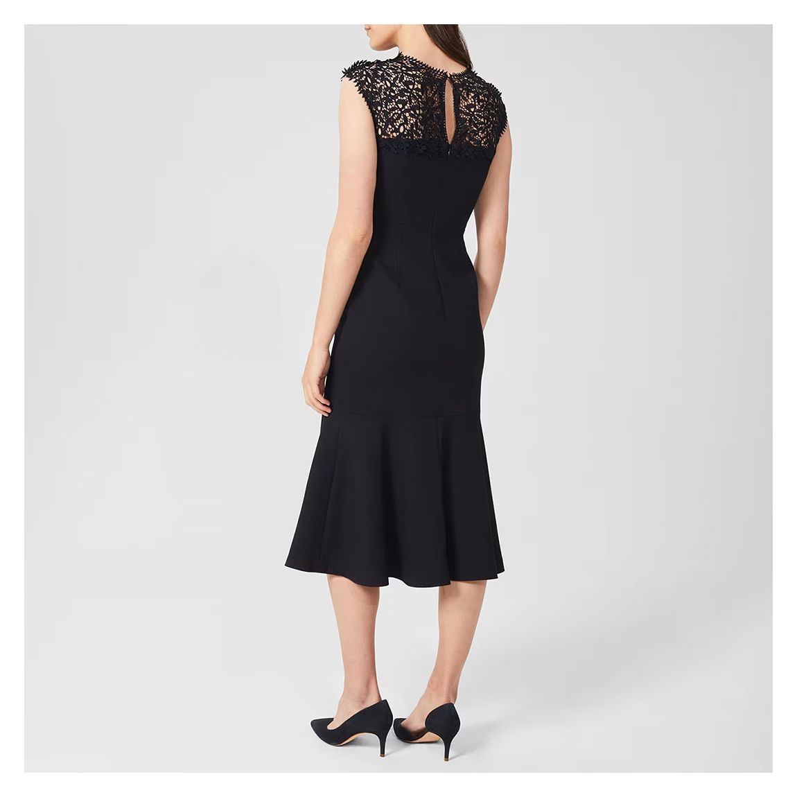 Navy Cecilia Lace Dress