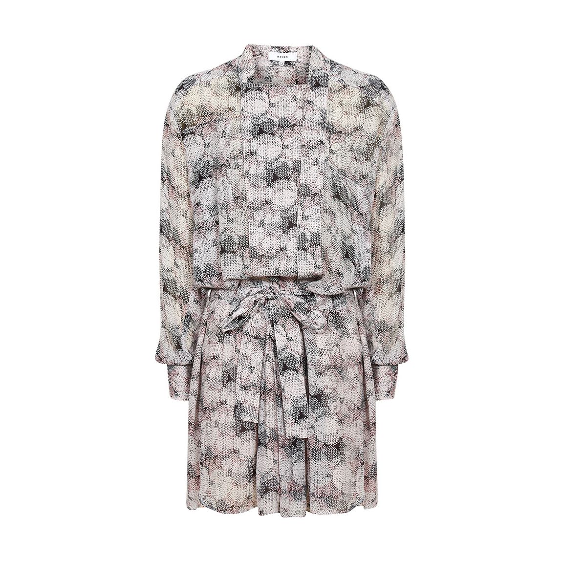 Pink Alice Circle Print Dress