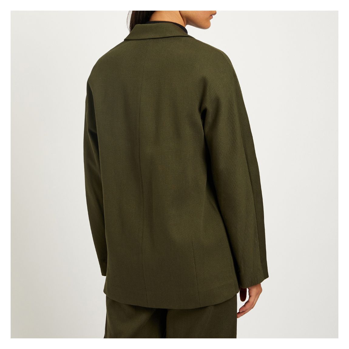 Khaki Tailored Blazer