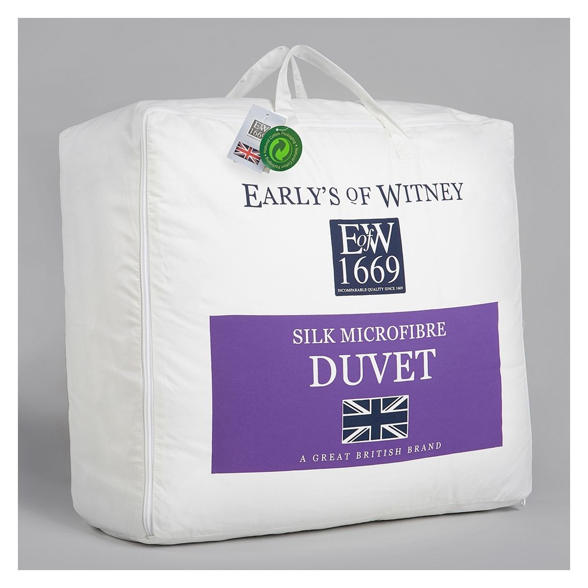 Silk/Microfibre 10.5 Tog Single Duvet