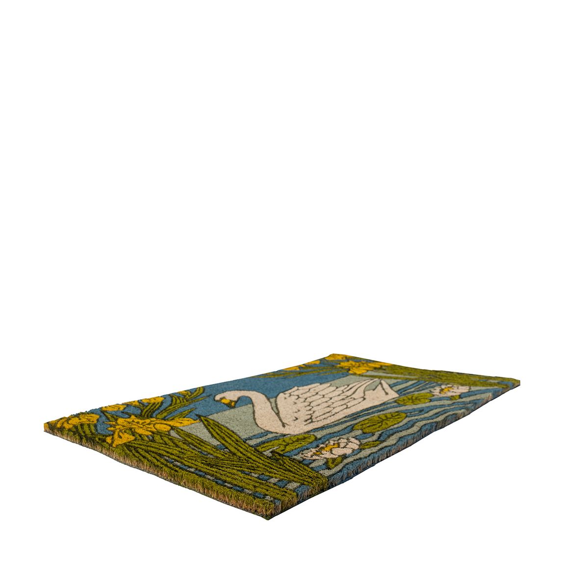 Victoria and Albert Museum Swan and Iris Coir Doormat