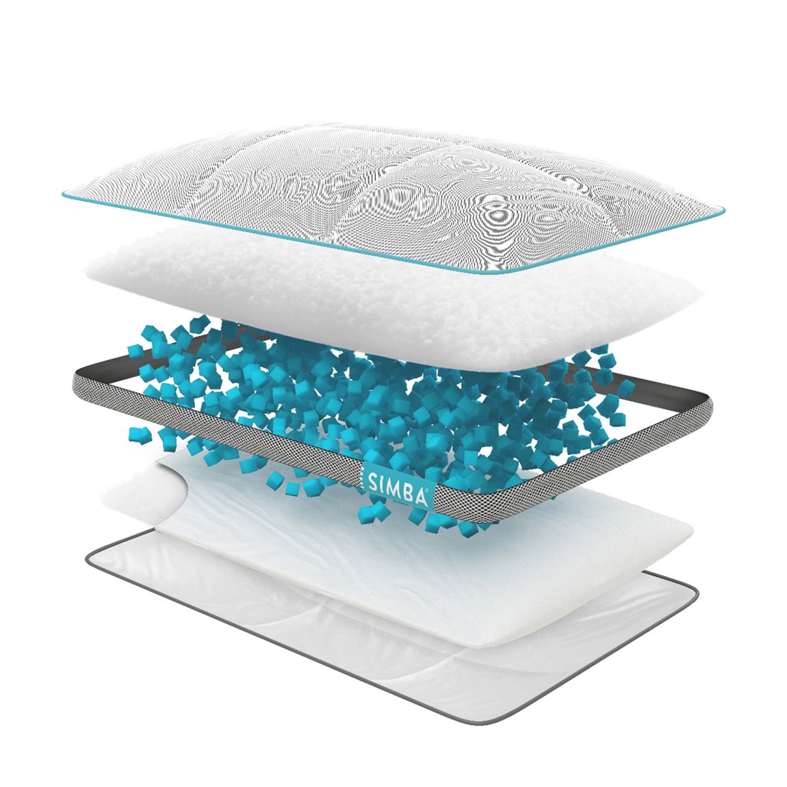 Hybrid&reg; Pair of Pillows, 47x70cm