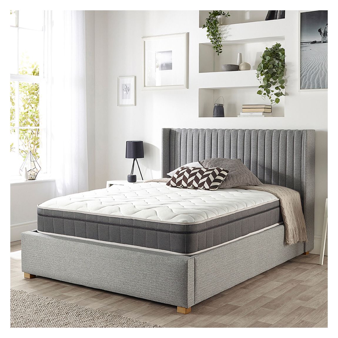6000 Platinum Hybrid Memory Mattress, Single
