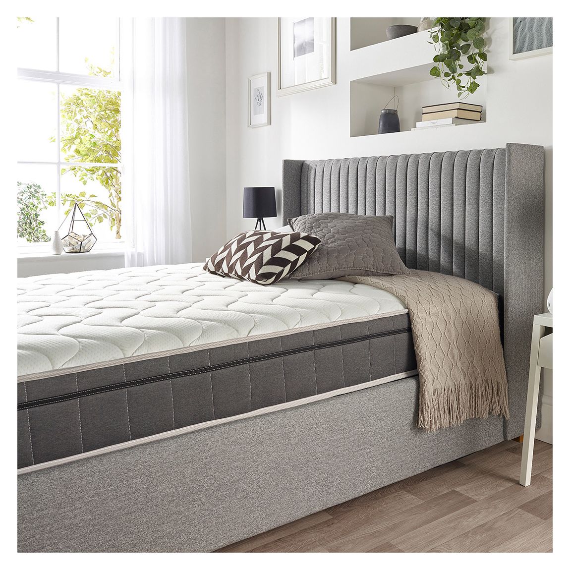 6000 Platinum Hybrid Memory Mattress, Single