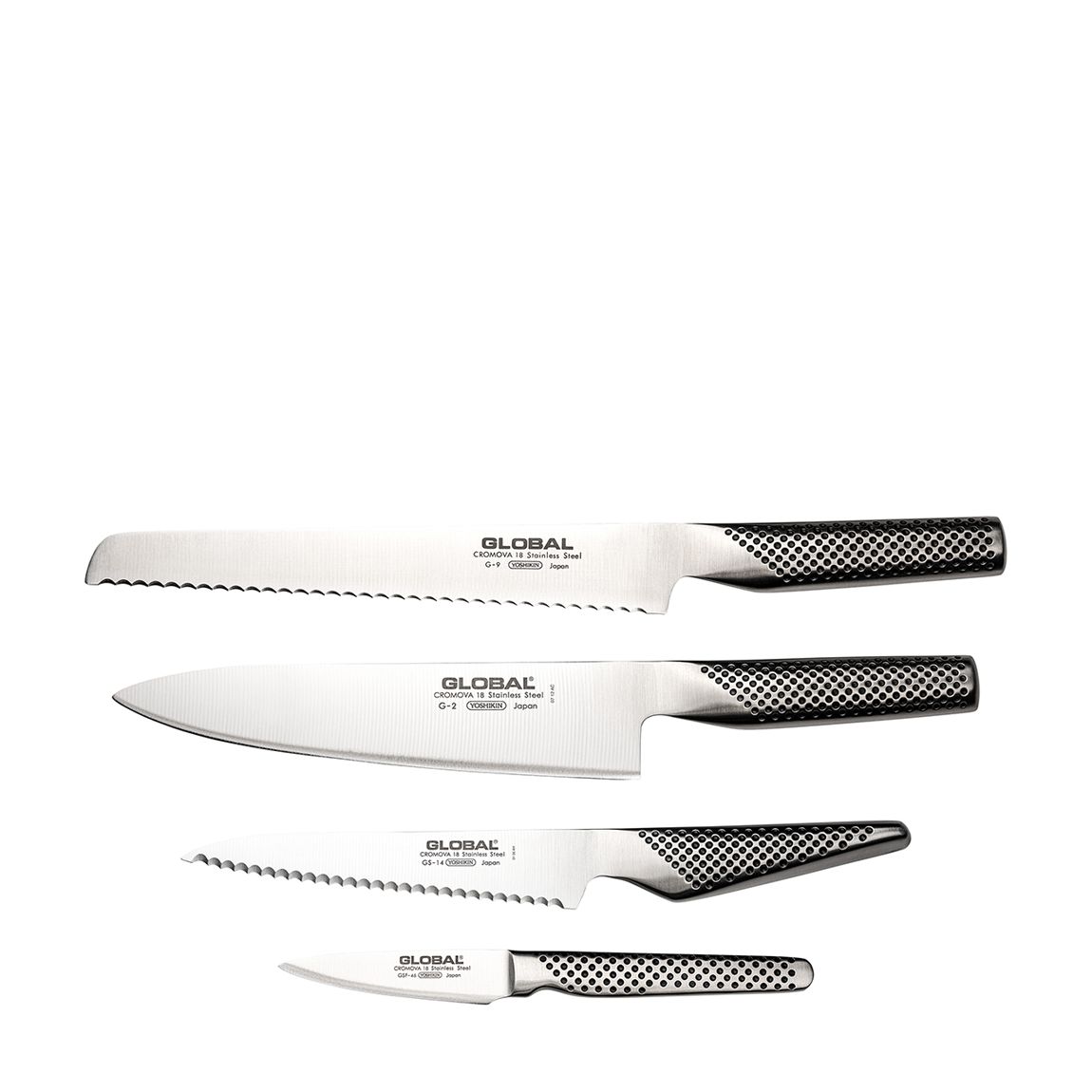 Global 4 Piece Boxed Knife Set
