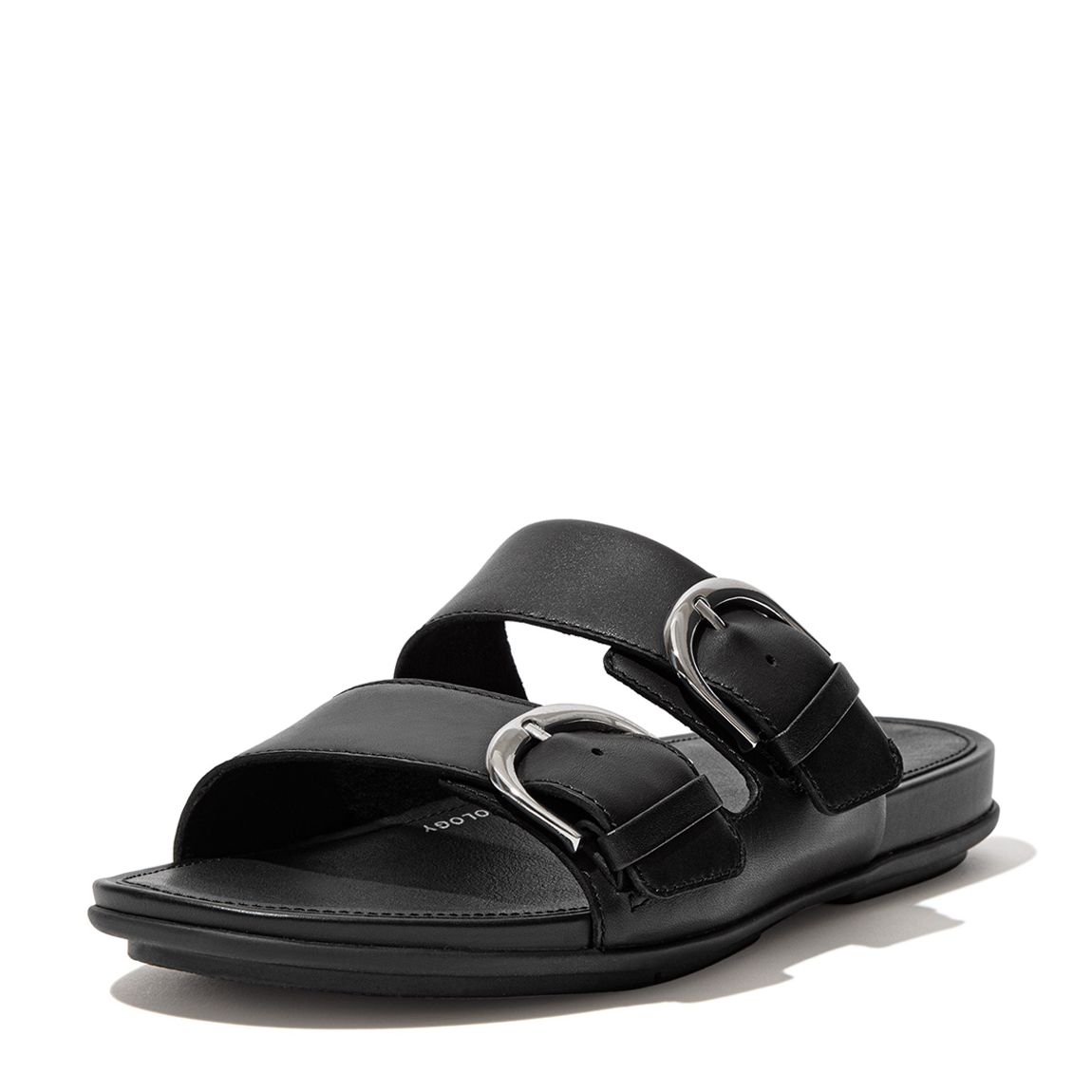 Black Gracie Slide Sandals