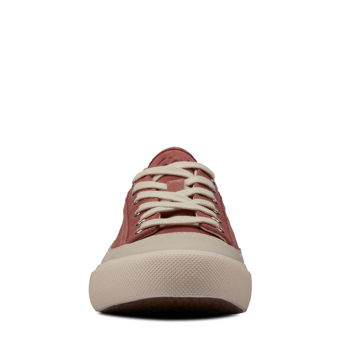 Pink Suede Aceley Lace Up Sneakers
