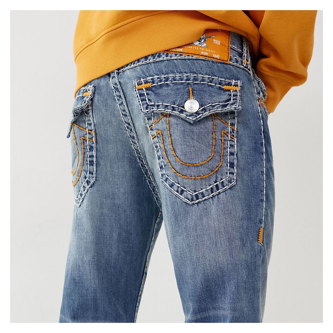 Light Blue Ricky Straight Leg Jeans