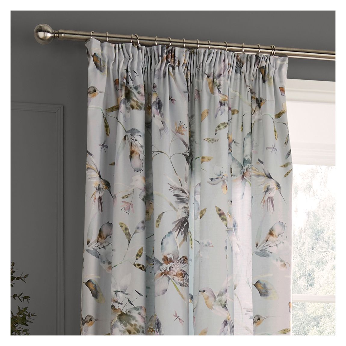 Tafuna 228x182cm Headertape Ready Made Curtains, Dawn