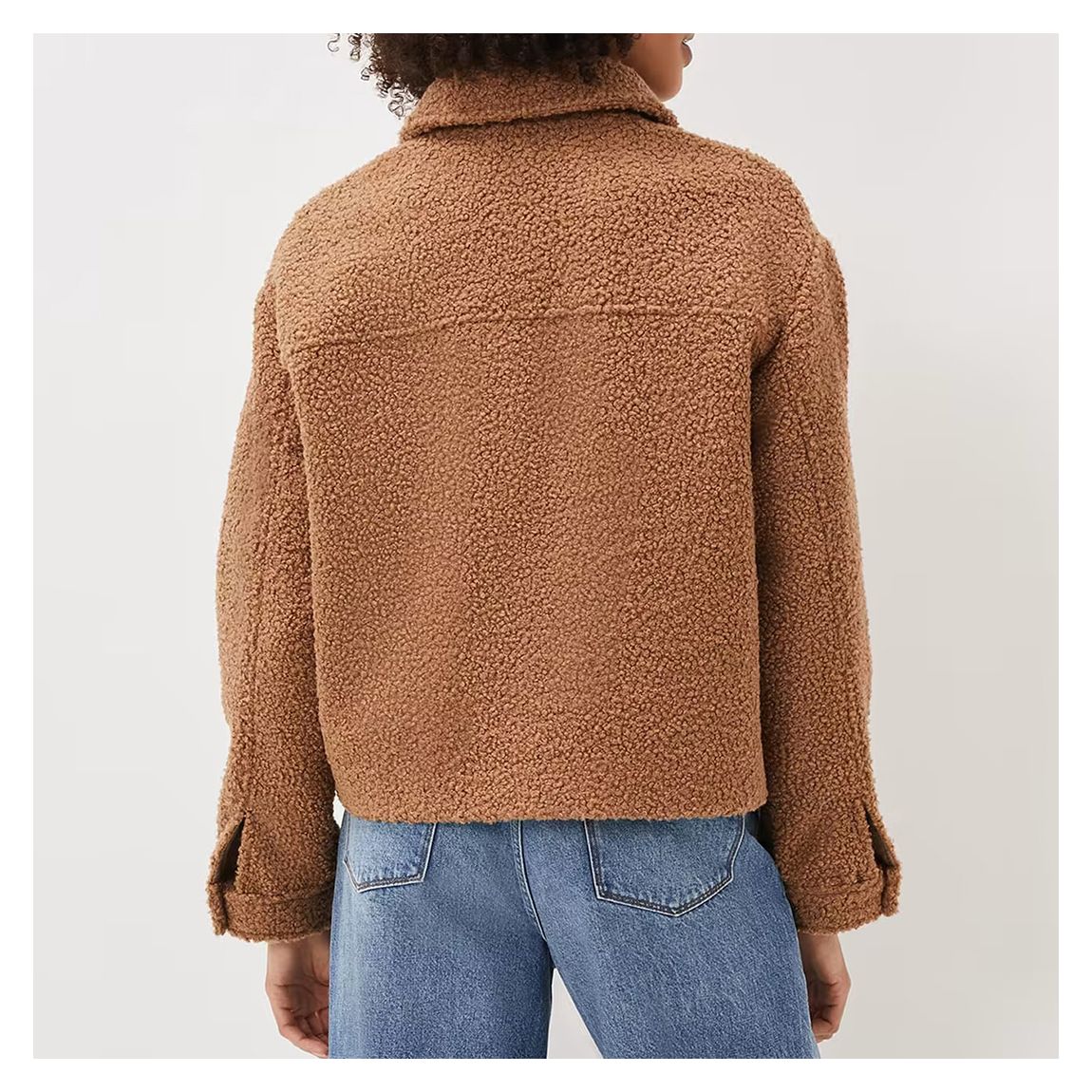 Brown Blake Borg Jacket