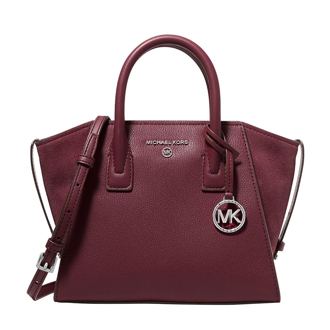 Michael Kors Merlot Avril Small Tz Satchel BrandAlley