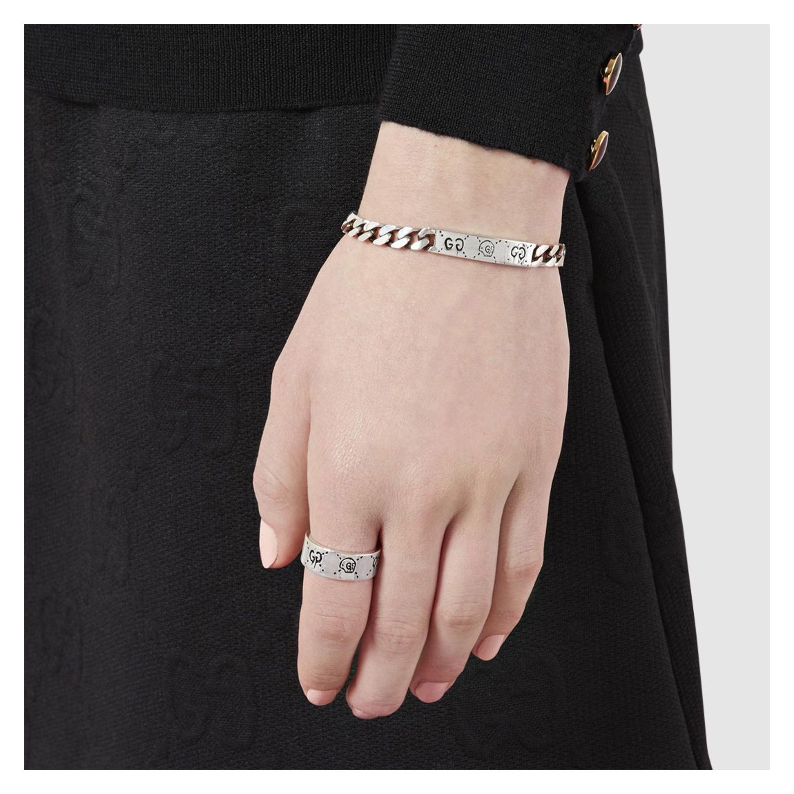 Gucci Ghost Ring in 925 Sterling Silver