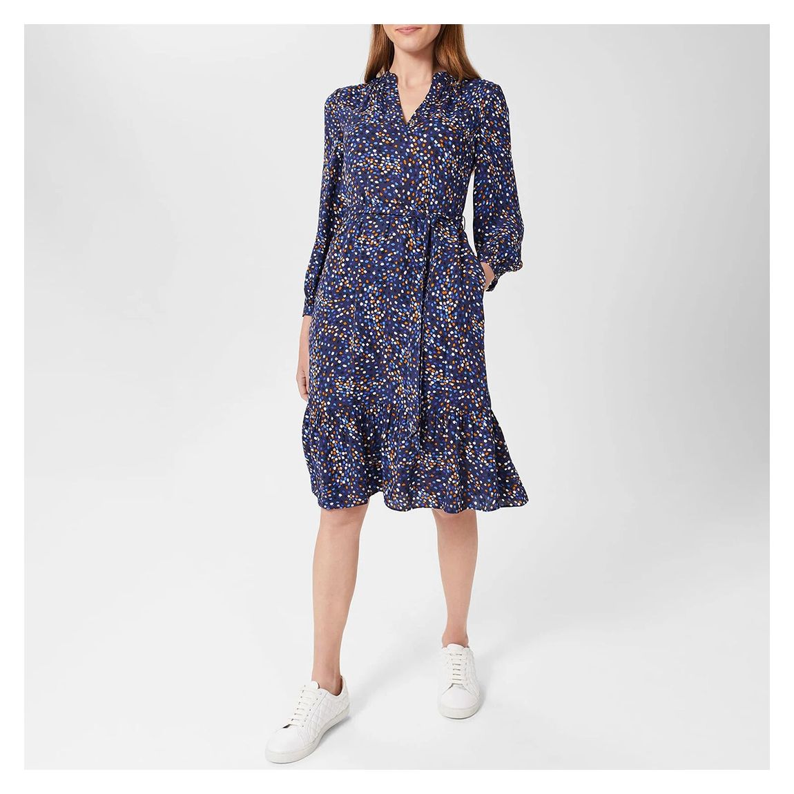 Blue Petite Mallory Dress