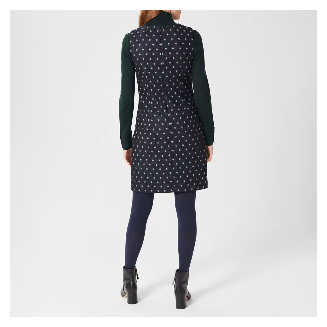 Green Sarah Wool Dress