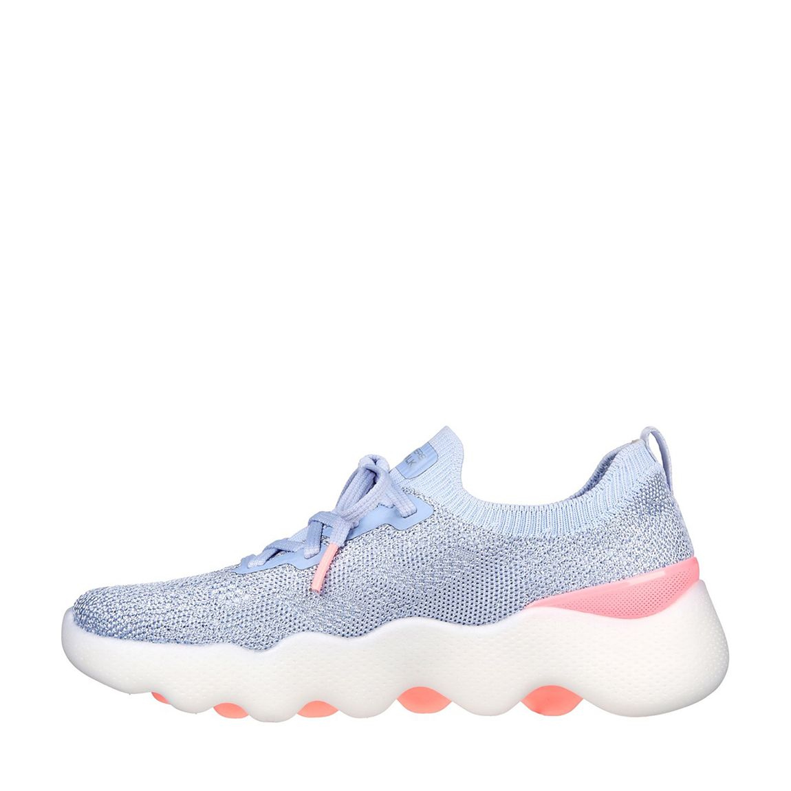 Grey/Blue GO WALK Massage Fit Upsurge Trainer