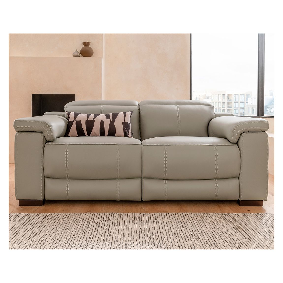 Nevada 2 Seater Sofa, Taupe