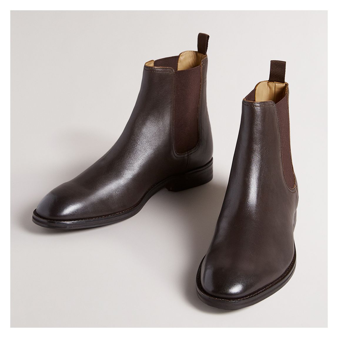 Brown Leather Maison Chelsea Boot